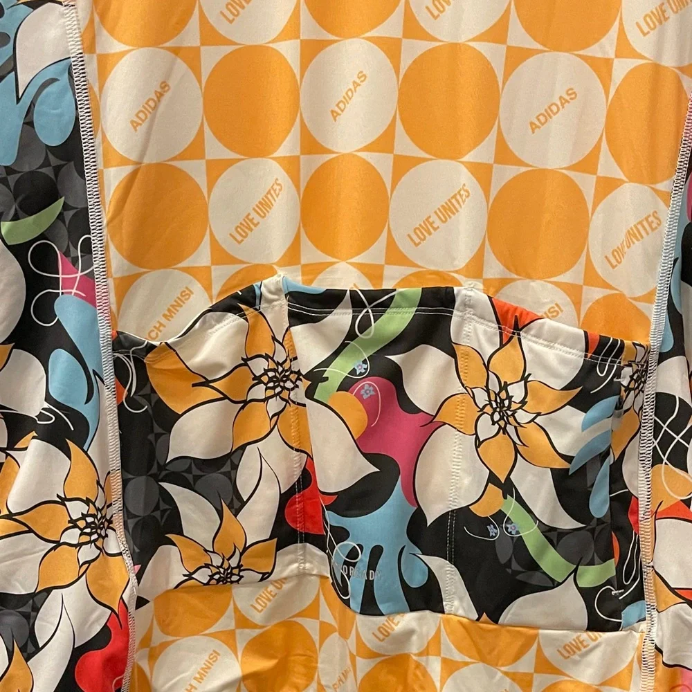 Adidas Multicolor Floral Cycling Top - Picture 6 of 7